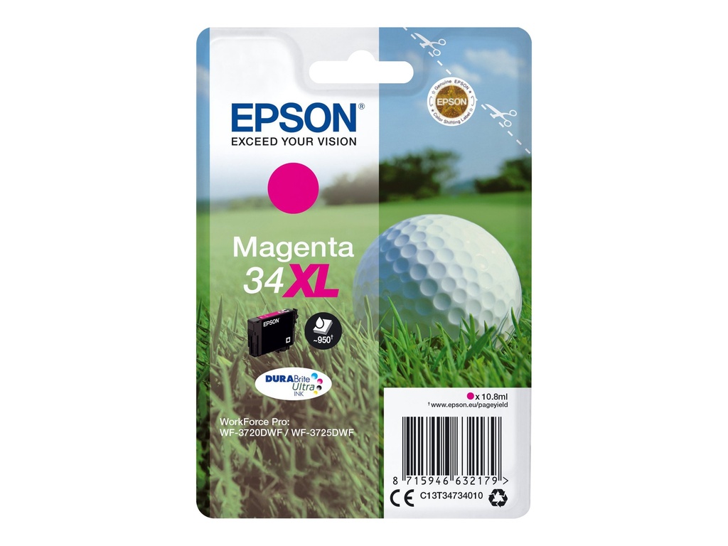 Epson 34XL - 10.8 ml - XL - magenta