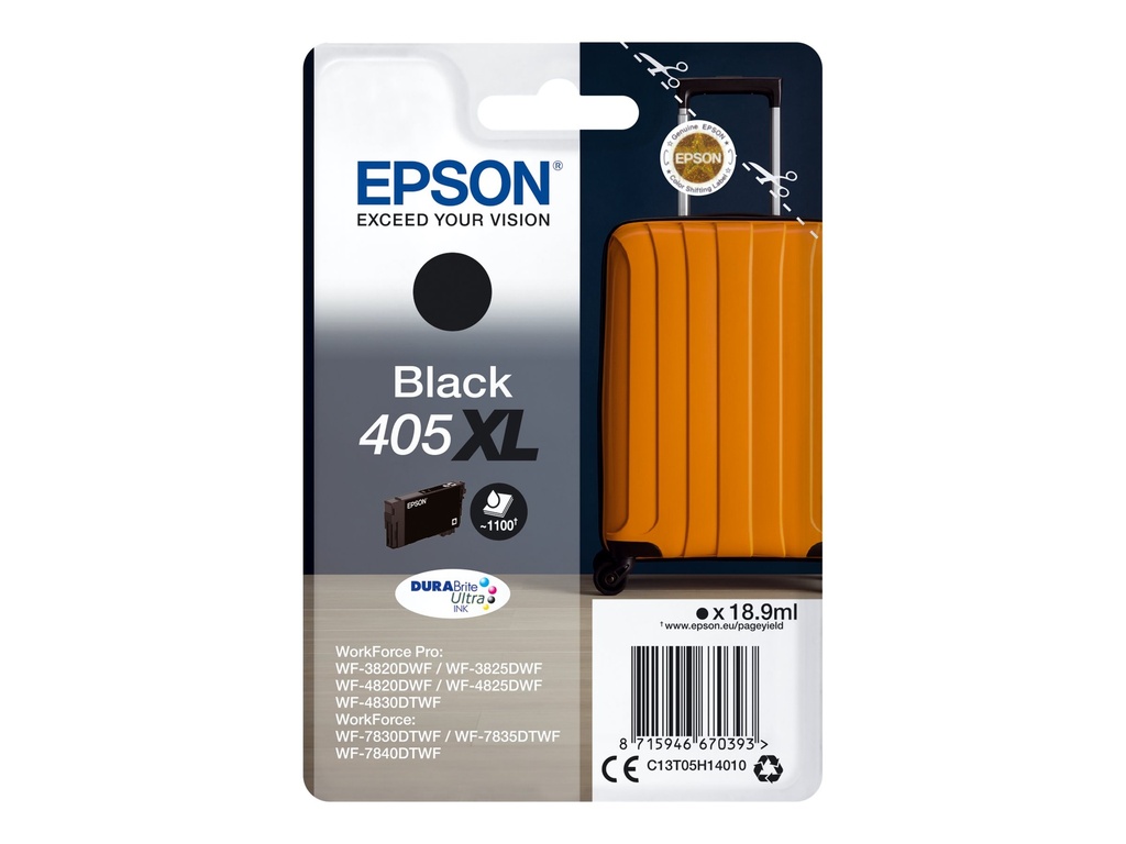 Epson 405XL - 18.9 ml - noir - original