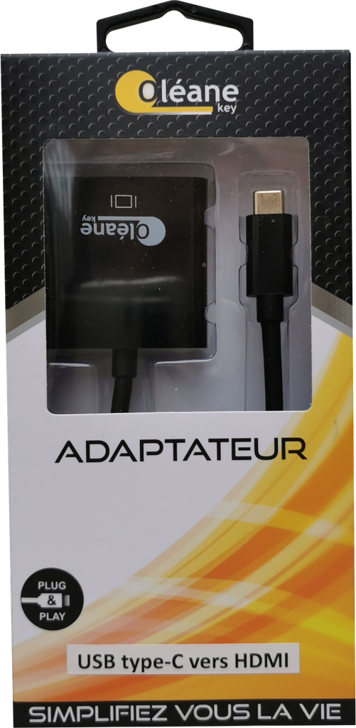OLEANE Key ADAPTATEUR Type-C vers HDMI - Adapter