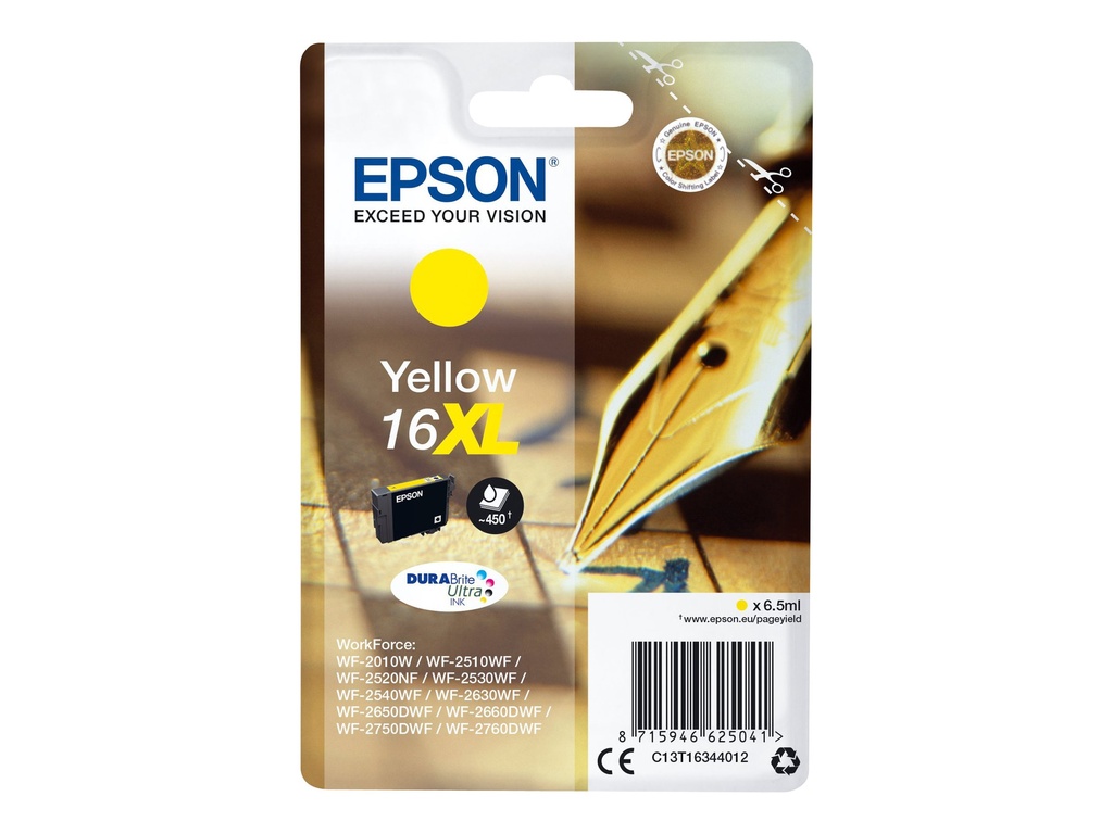 Epson 16XL - 6.5 ml - XL - jaune