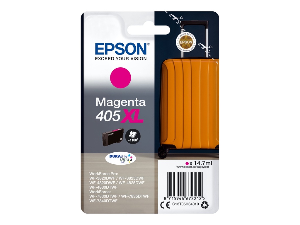 Epson 405XL - 14.7 ml - XL - magenta