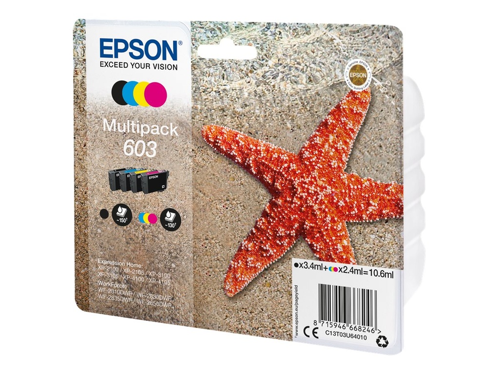 Epson 603 Multipack - Pack de 4