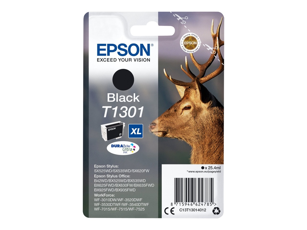Epson T1301 - NOIR - 25.4 ml - taille XL