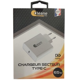 [OLCHTC65W] OLEANE Key CHARGEUR SECTEUR TYPE-C 65W OLÉANE KEY